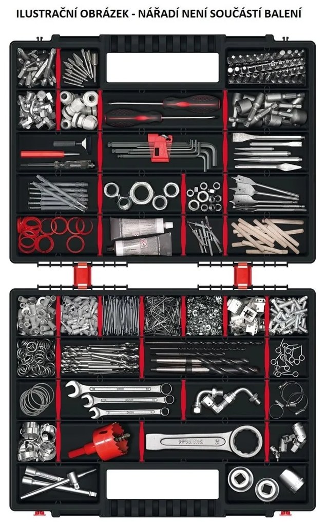 Kistenberg Plastový organizér Norse DUO (2x KNO40305S) 399x303x100