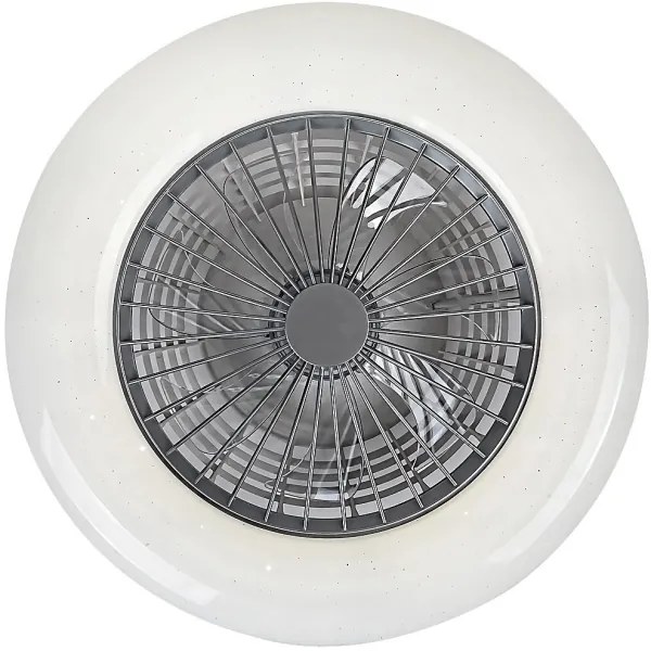 Rabalux - LED Stmievateľné stropné svietidlo s ventilátorom LED/30W/230V + DO