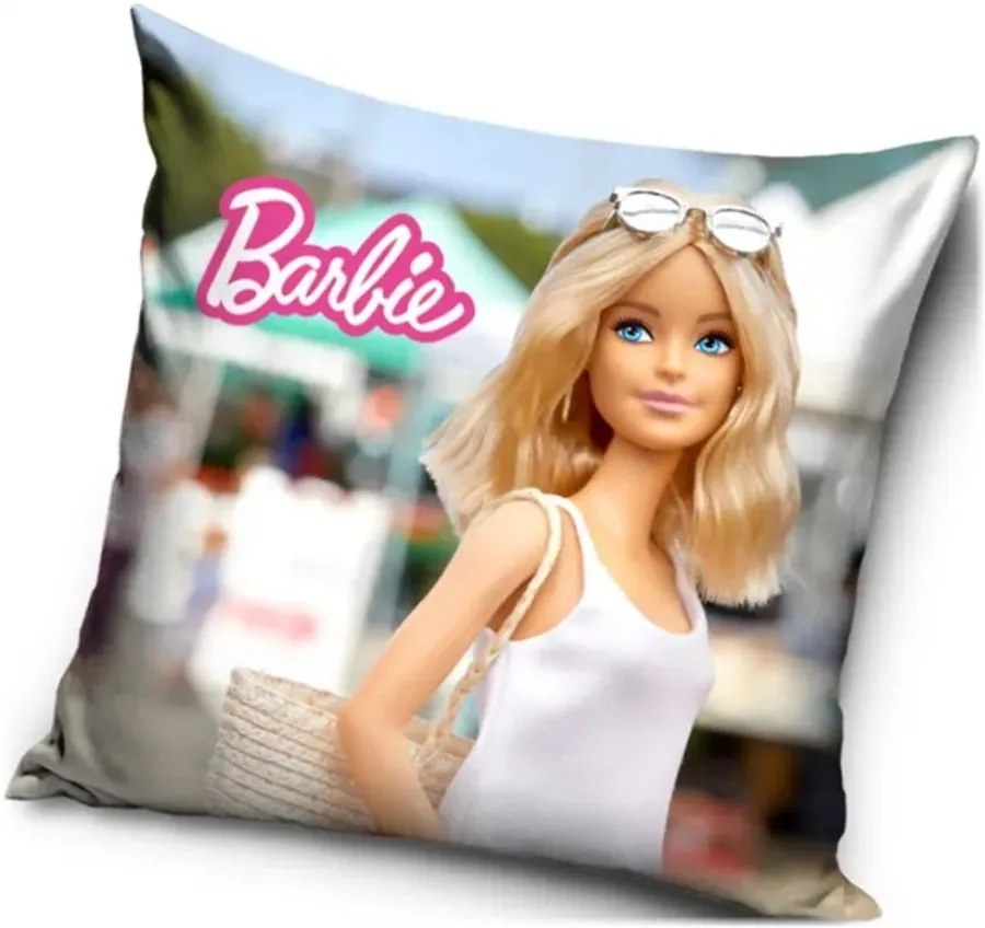 Vankúš Barbie v Barbielande - 40 x 40 cm