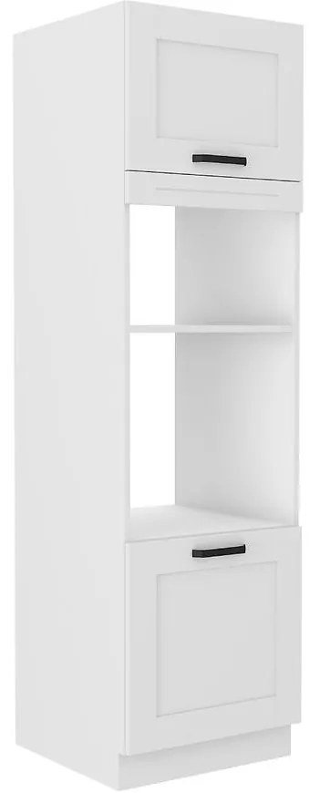 Kuchynská skrinka LUNA biela mat/biela 60dmp-210 2f