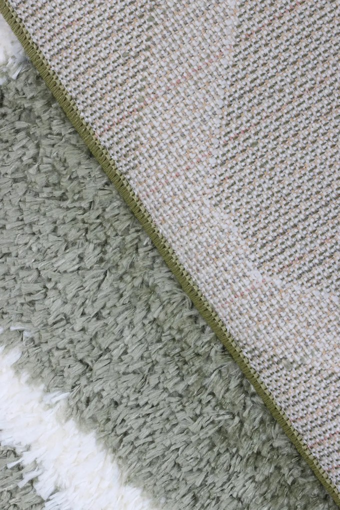 Koberec Boho 613 GREEN/CREAM rozmery koberec: 60x100 cm