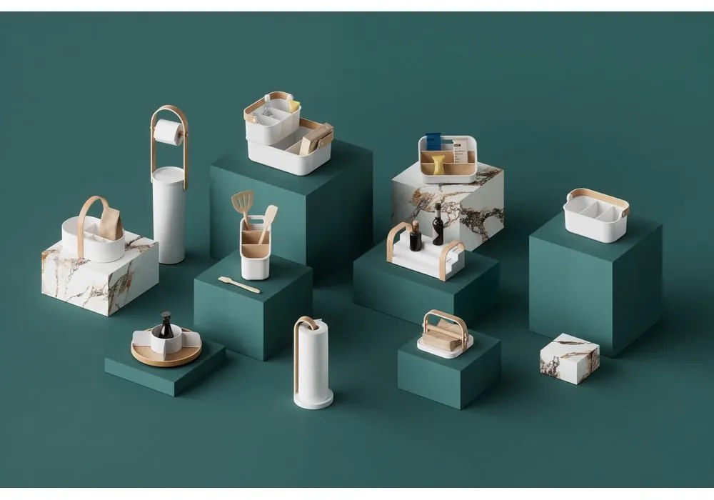 Stojan na kuchynské náčinie z recyklovaného plastu Bellwood – Umbra