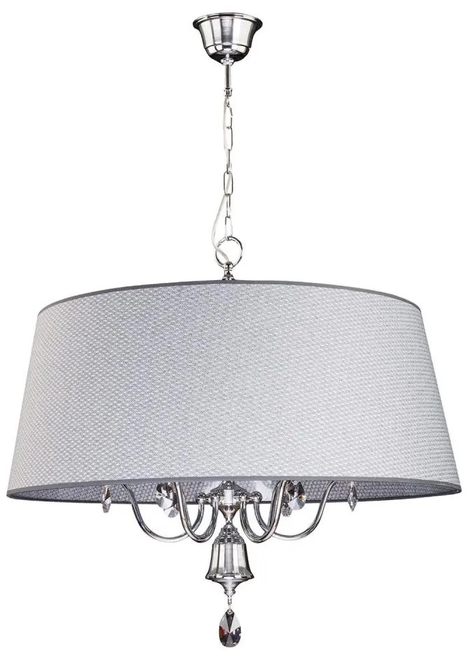 Jupiter 1605 - EG 6 CH - Krištáľový luster EGIDA 6xE27/60W