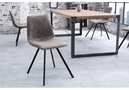 Stolička 38366 Tmavošedá - PRODUKT JE SKLADOM U NÁS - 2Ks  - Komfort-nábytok