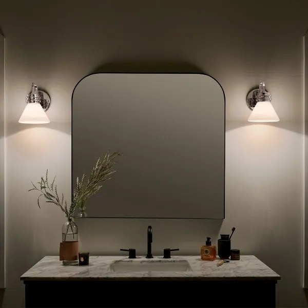 Kichler KL-FARUM1-CH - LED Kúpeľňová lampa FARUM 1xG9/3W/230V lesklý chróm