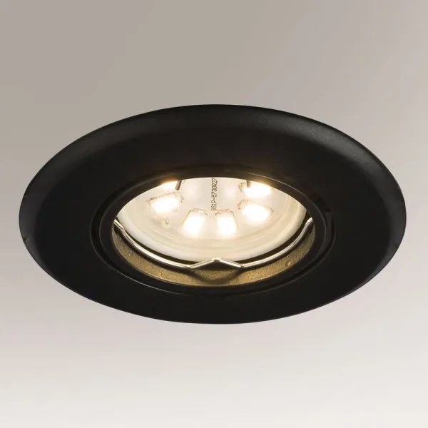 Shilo 3329 - Podhľadové svietidlo TOKIO 1xGU10/15W/230V čierna