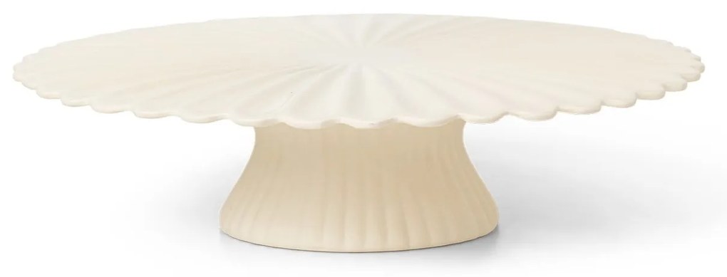 Ferm Living Designový stojan na tortu Fountain Off White