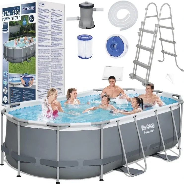 Rámový bazén 427x250x100cm Bestway 10in1 56620