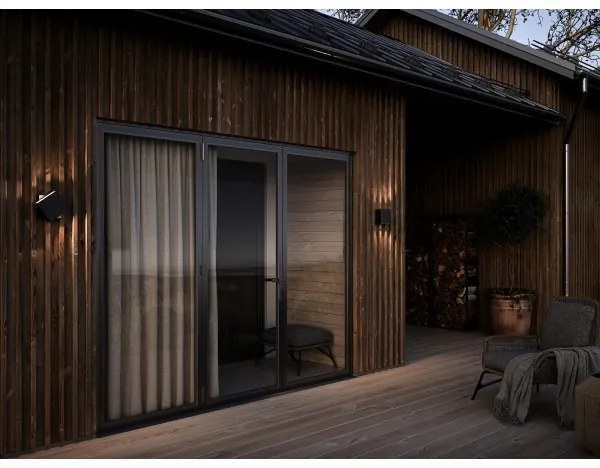 Nordlux - LED stmievateľné nástenné svietidlo TURN LED/13,8W/230V čierne