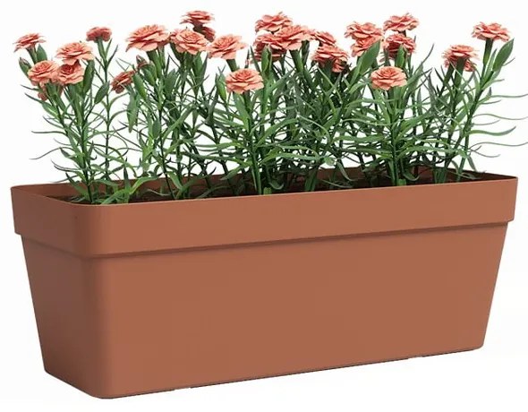 Samozavlažovací kvetináč z recyklovaného plastu 50 cm Capri – Artevasi