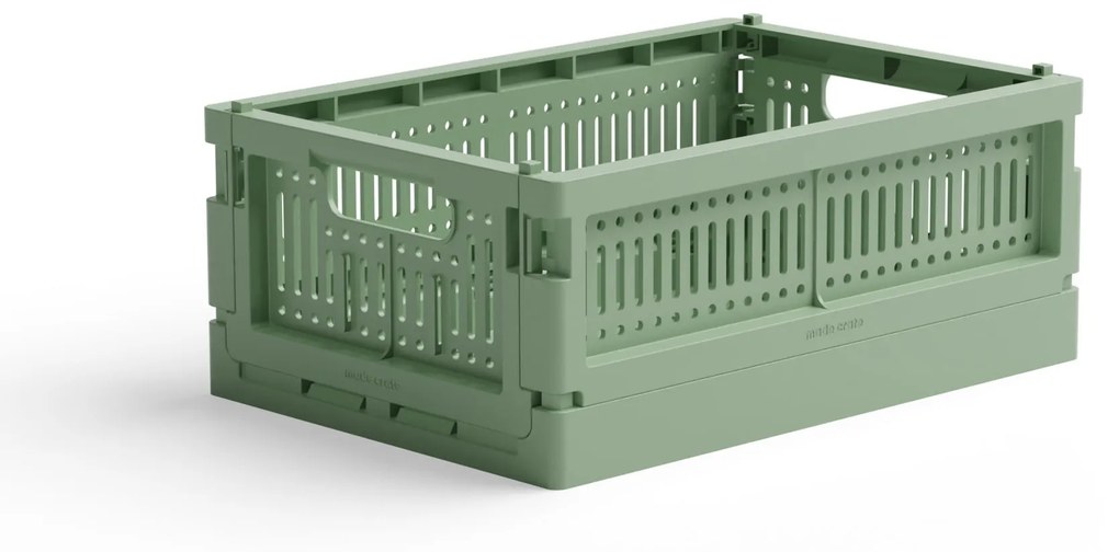 Made Crate Skladacia prepravka Green Bean Green – mini