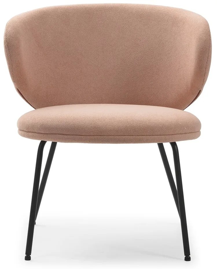 Svetloružové kreslo Rush – Marckeric