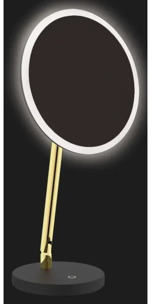 Deante ADI_Z812-LED Kúpeľňové nabíjateľné kozmetické zrkadlo SILIA LED/5V 5000mAh 2700-6500K IP44