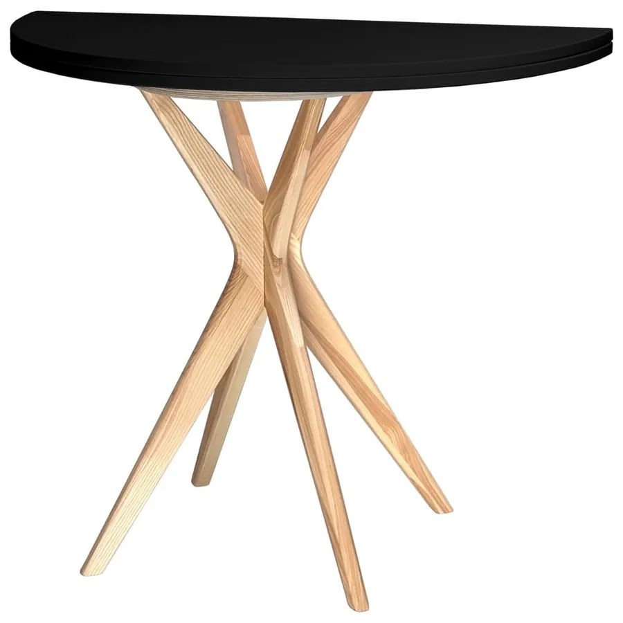 Okrúhly rozkladací jedálenský stôl 65x90 cm Jubi – Ragaba