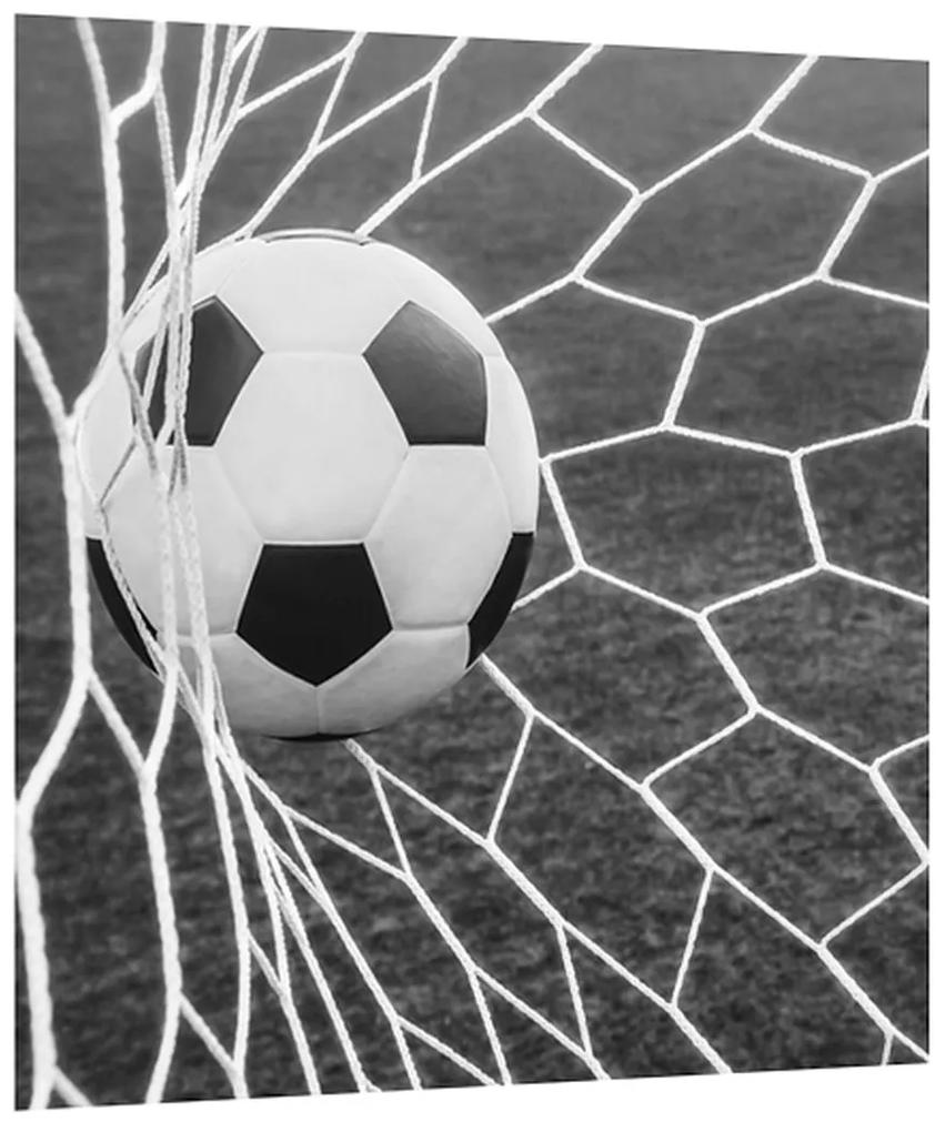 Futbalová lopta v sieti (30x30 cm)