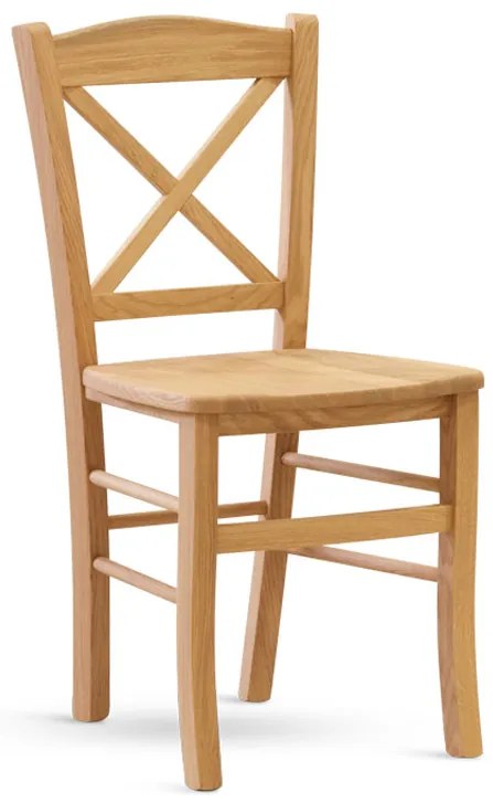 Stima Stolička CLAYTON s masívnym sedákom Vyberte odtieň ->: Dub