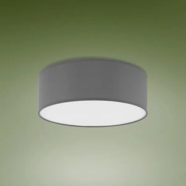 Stropné svietidlo RONDO 4xE27/15W/230V pr. 45 cm šedá