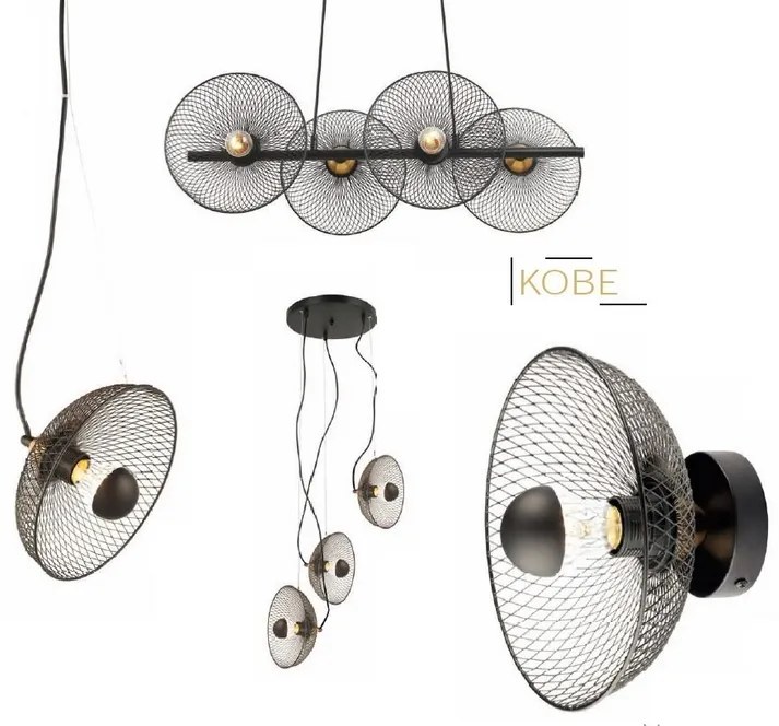 ACA DECOR Nástenné svietidlo KOBE max. 40W/E27/230V/IP20