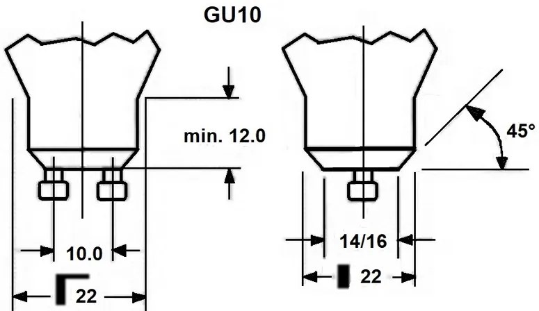 Diolamp SMD LED Reflektor PAR16 7W/GU10/230V/4000K/580Lm/38°/Dim