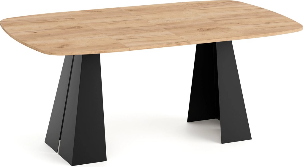 Dizajnový rozkladací jedálenský stôl SUDE 100/180 - 120/200 cm Veľkosť stola: 100 - 180 cm