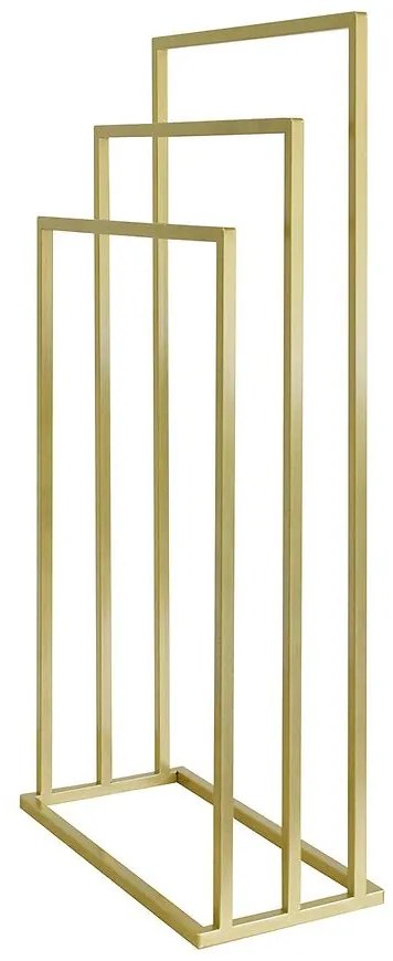 Stojan Na Uteráky 3-Ramenný Zlatá