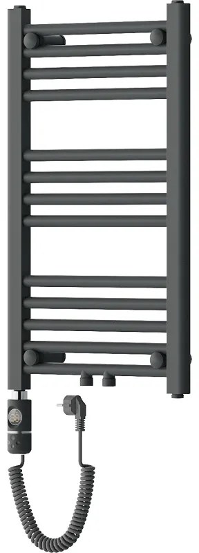 Mexen Mars, elektrické vykurovacie teleso 700 x 400 mm, 300 W, antracitová, W110-0700-400-2300-66