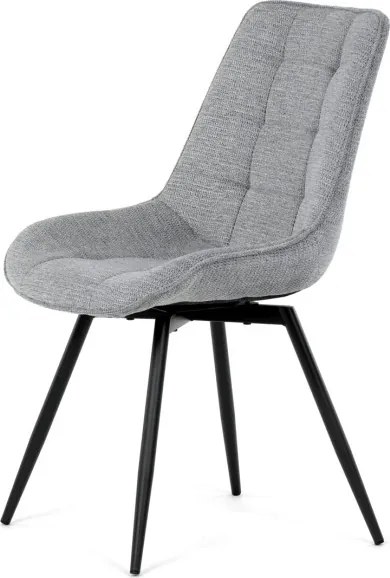 Jedálenská stolička sivá HC-T1130 GREY2