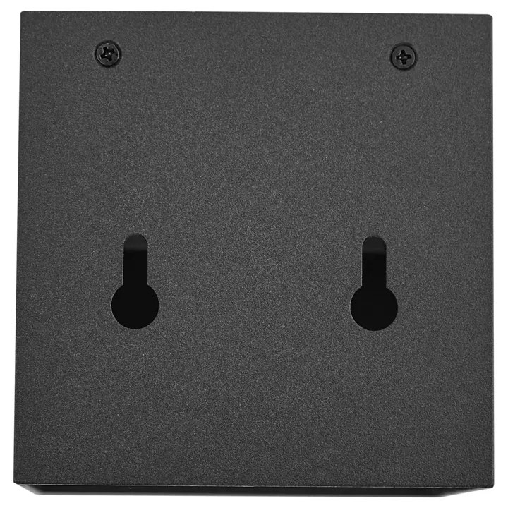 Vonkajšie nástenné svietidlo čierne vrátane LED 2-svetiel IP65 solárne - Charlene