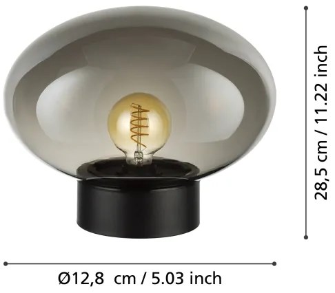 Eglo 900945 - Stolná lampa MADONNINA 1xE27/40W/230V 27 cm