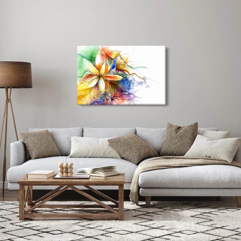 Obraz - Kvetina (90x60 cm)