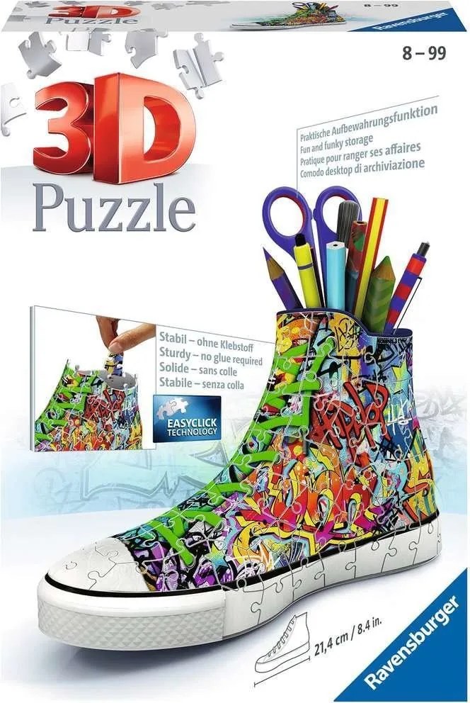 RAVENSBURGER 3D puzzle Kecka Graffiti 108 dielikov