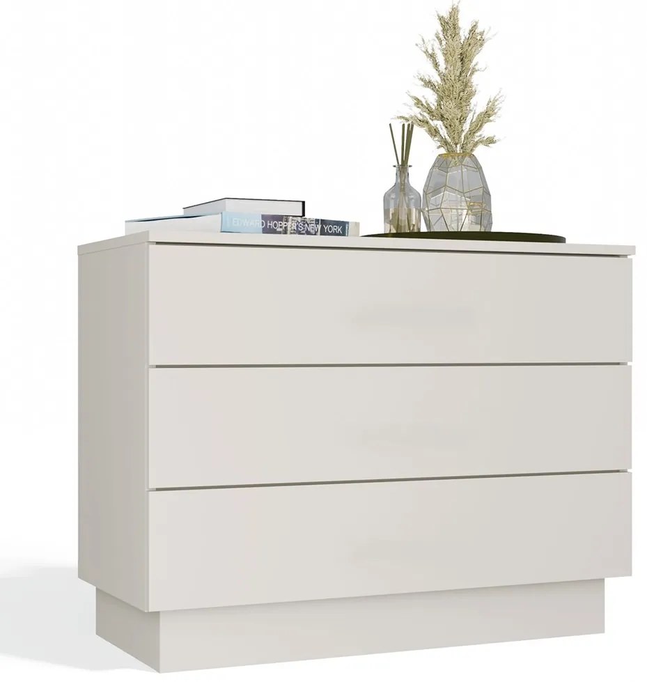 Komoda Amber 85 cm kašmírová