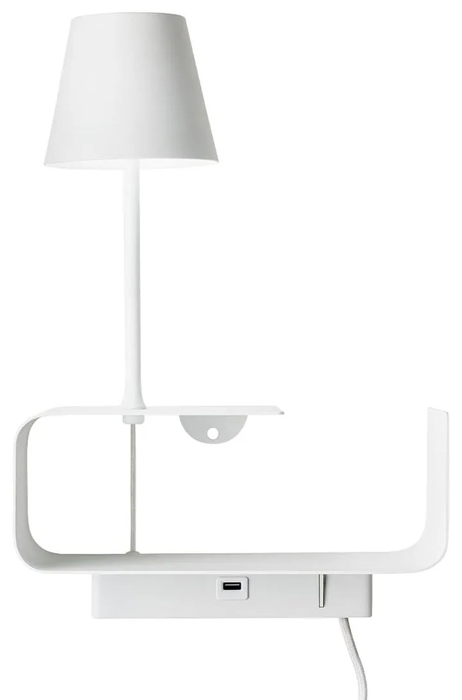 Nástenné svietidlo REDO DING white LED 01-1481