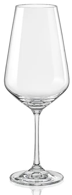 Crystalex pohár na červené víno Sandra 550 ml 6 KS