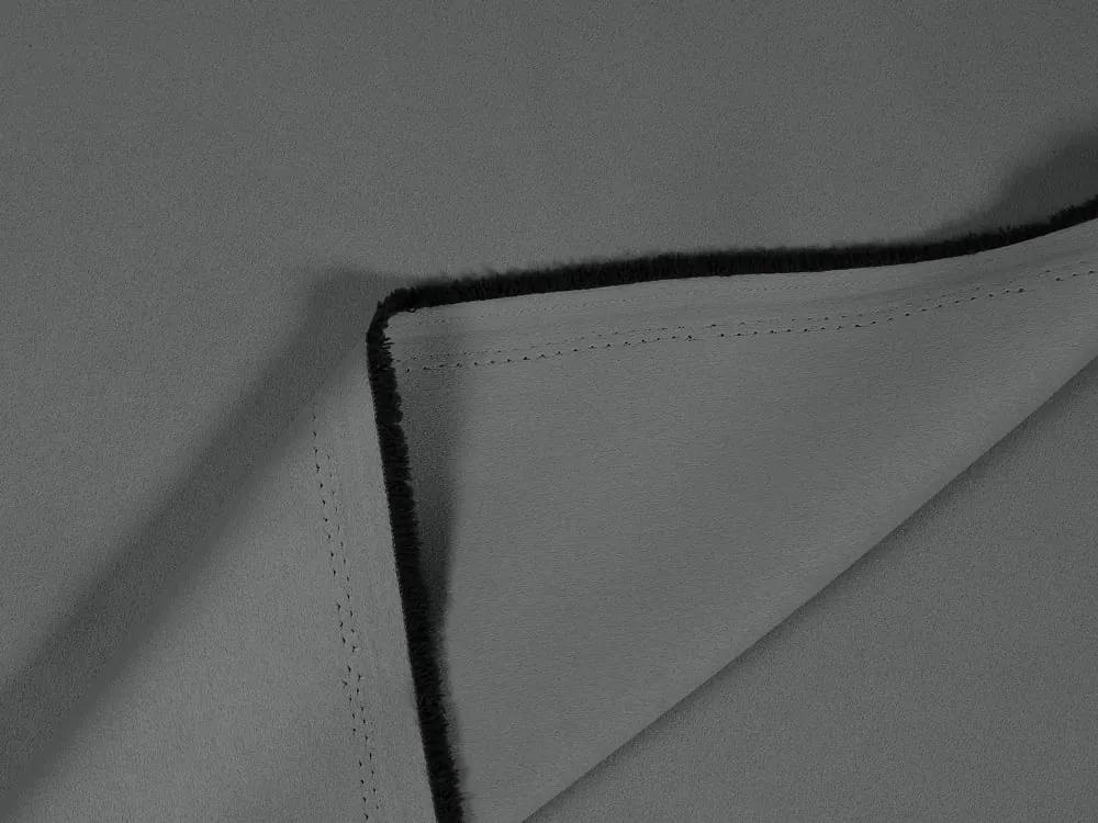 Biante Dekoračný behúň na stôl BKU-119 Antracitovo sivý 45x140 cm