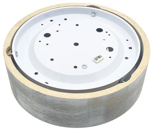 Brilagi - Stropné svietidlo PINO 1xE27/15W/230V borovica/strieborná pr. 27,5 cm