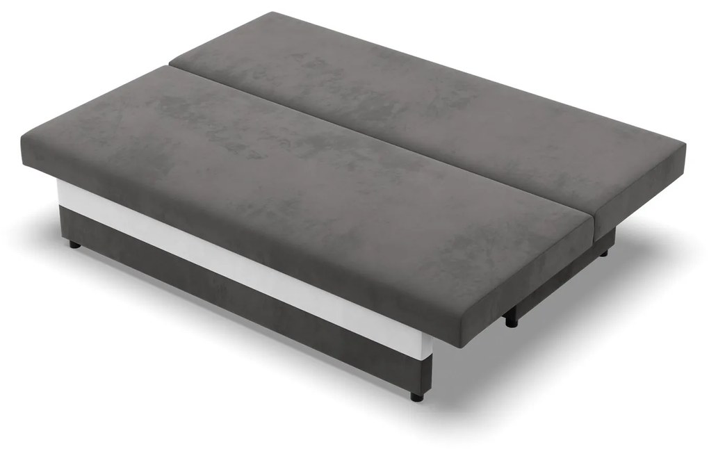 Veľká rozkladacia pohovka SONY model 2 Sivá-biela