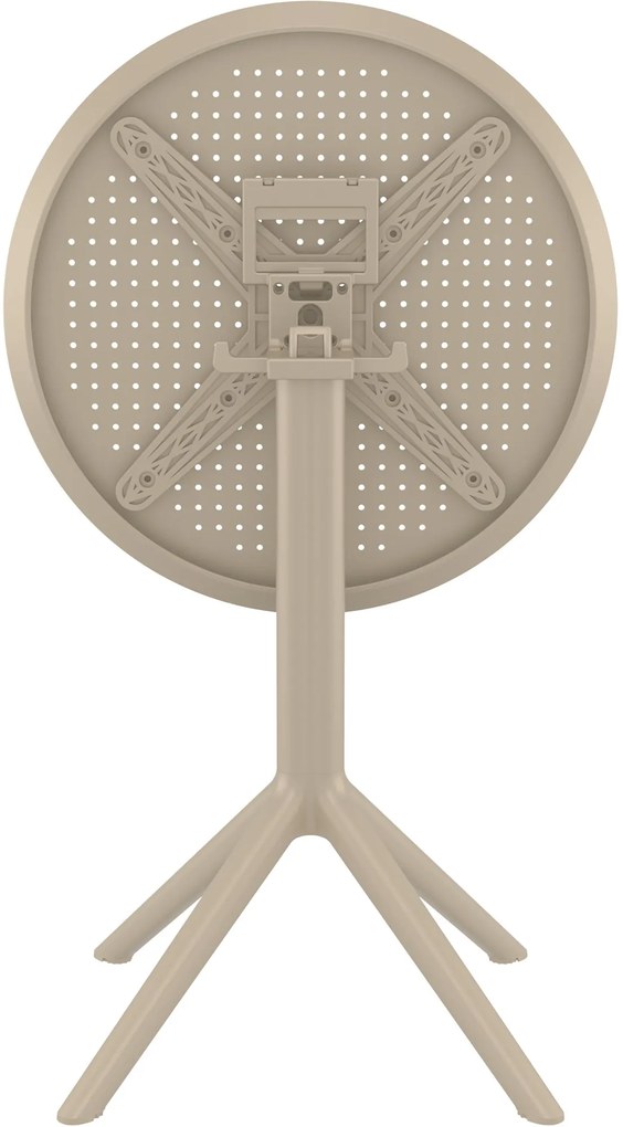 Skladací stôl Sky round - taupe