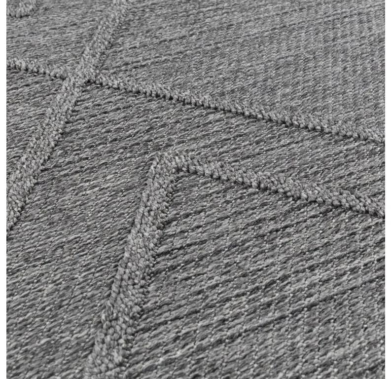 Ayyildiz Kusový koberec PATARA 4954, Sivá Rozmer koberca: 120 x 170 cm