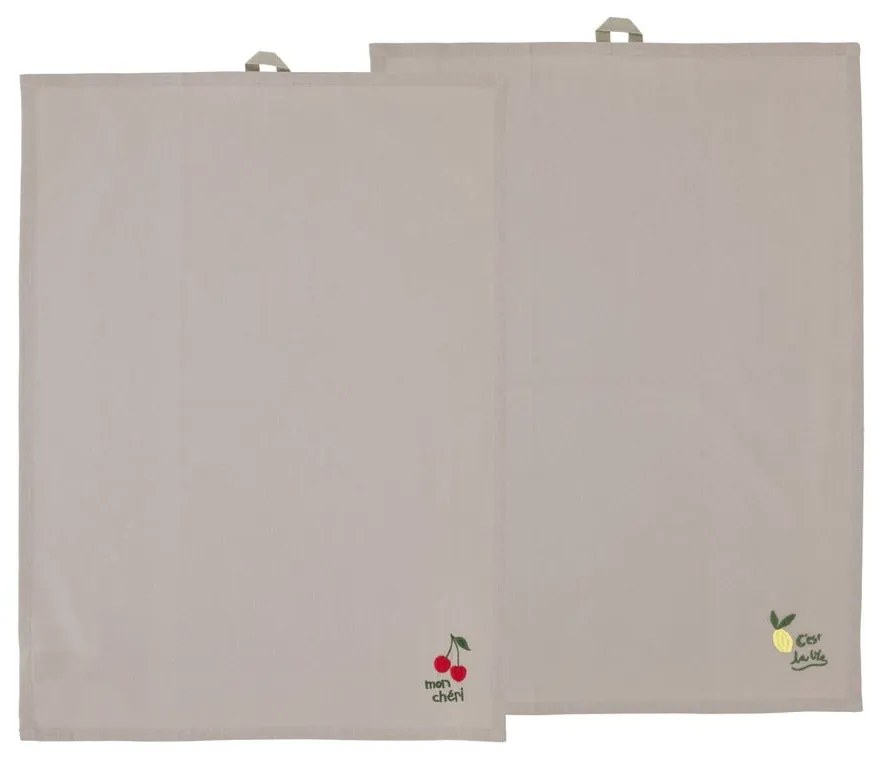 Bavlnené utierky v súprave 2 ks 50x70 cm Bistro – Södahl