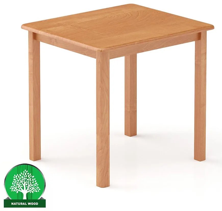 Stôl borovica ST104-100x75x70 jelša