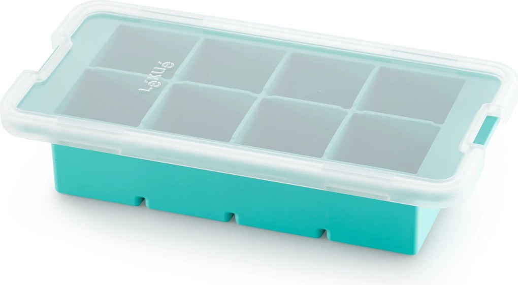 Formička na ľad Lekue kocky s pokrievkou XL