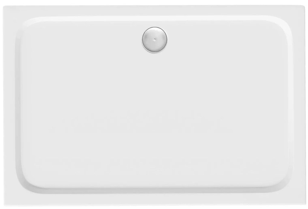 Rea Belmond, akrylová sprchová vanička 120x90x5 cm, biela lesklá, REA-K4373