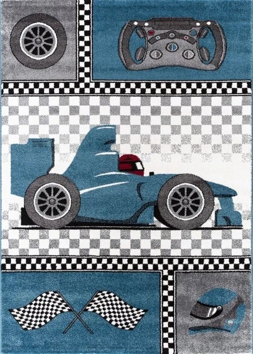 Ayyildiz, Kusový koberec Kids 460 blue, 160x230, modrá, detská izba