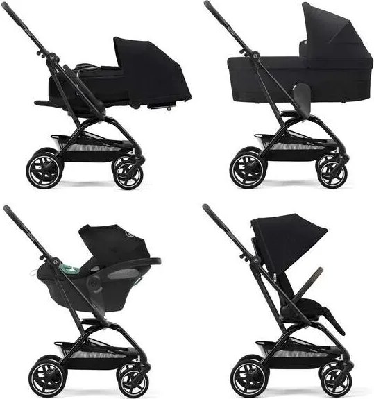 Cybex športový kočík Eezy S Twist+ 2 BLACK moon black