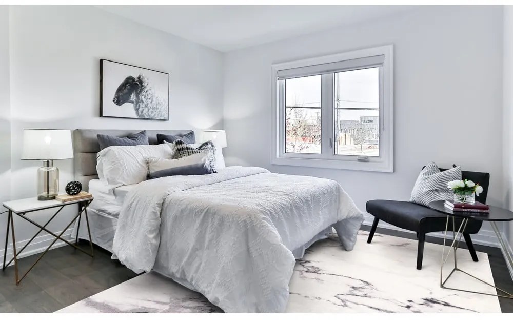 Krémovobiely vlnený koberec 160x240 cm Volakas – Agnella