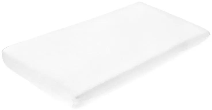 Sensillo Plachta do postieľky Froté Jednofarebná Farba: Biela, Veľkosť: 140 x 70 cm