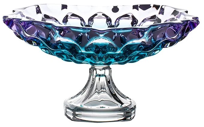 KRIŠTÁĽOVÁ MISKA BOHEMIA SAMBA GRADIENT 350MM