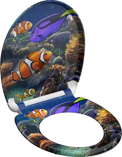 Eisl Sanitär WC sedadlo Duroplast Soft Close Sea Life 82372