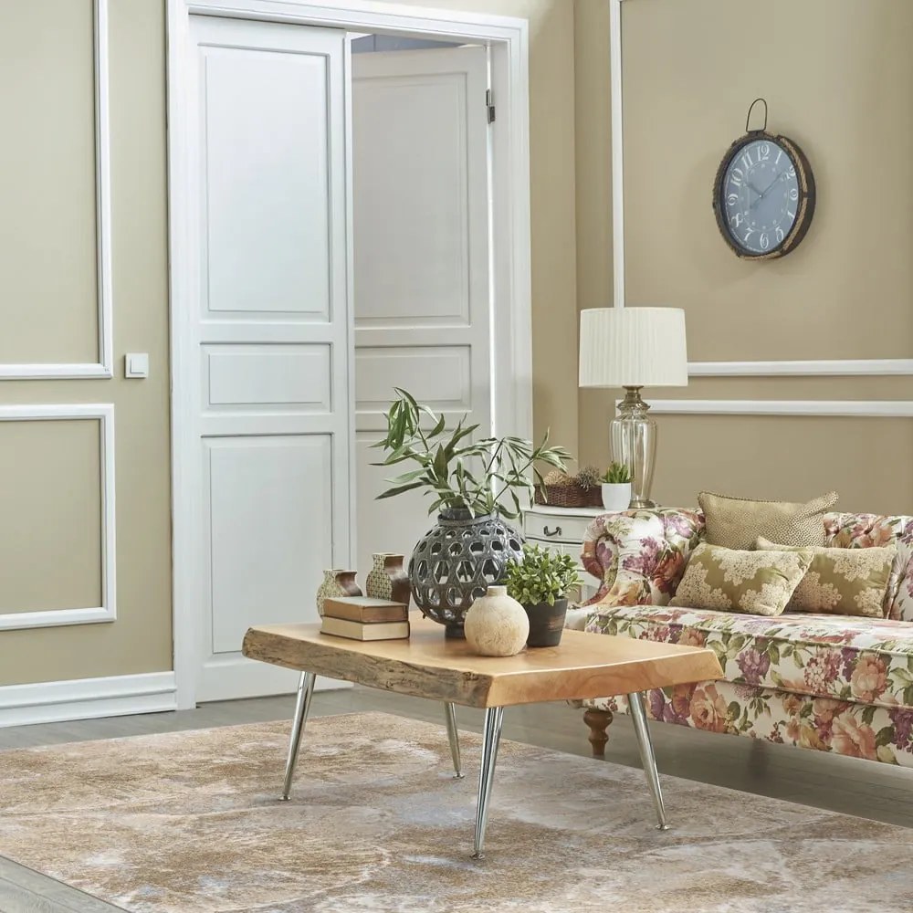 Béžový koberec 133x180 cm Avanti – FD